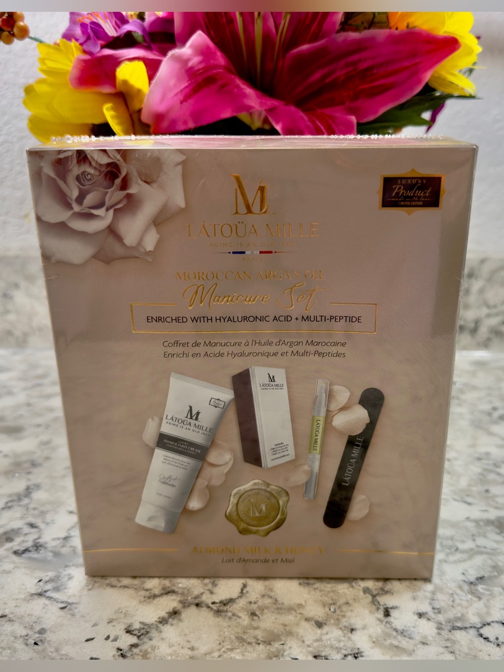 L'ATOUA MILLE Moroccan Argan Oil Manicure Set